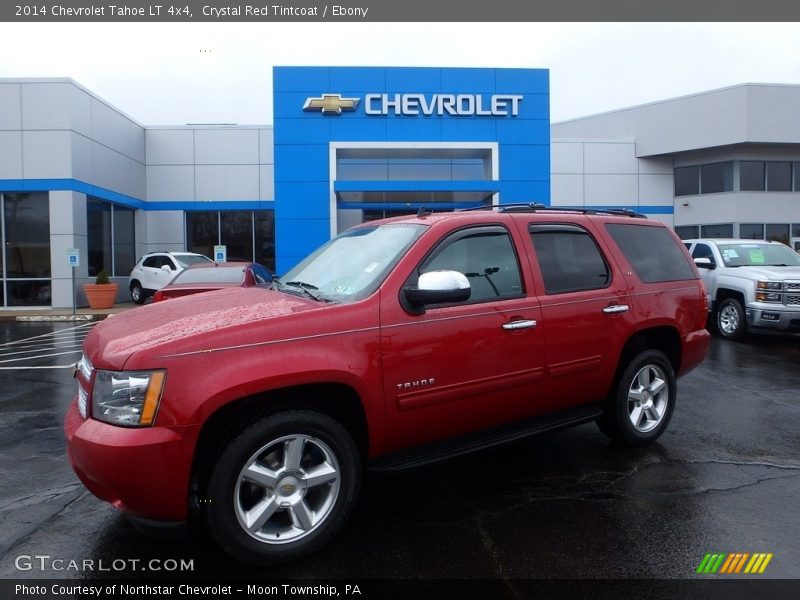 Crystal Red Tintcoat / Ebony 2014 Chevrolet Tahoe LT 4x4