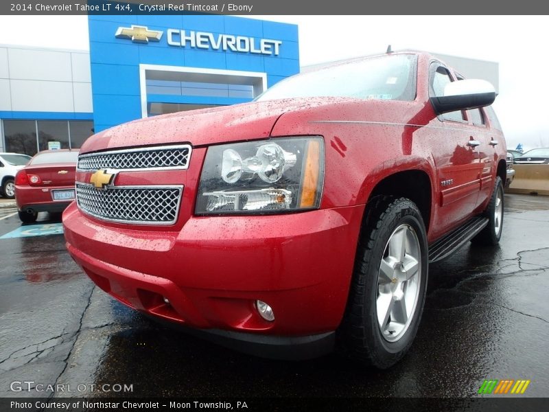 Crystal Red Tintcoat / Ebony 2014 Chevrolet Tahoe LT 4x4
