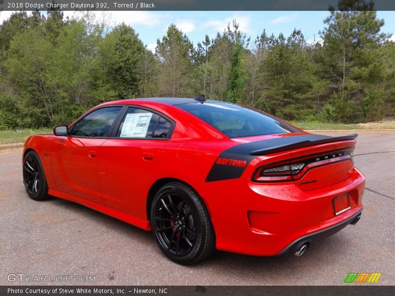 Torred / Black 2018 Dodge Charger Daytona 392