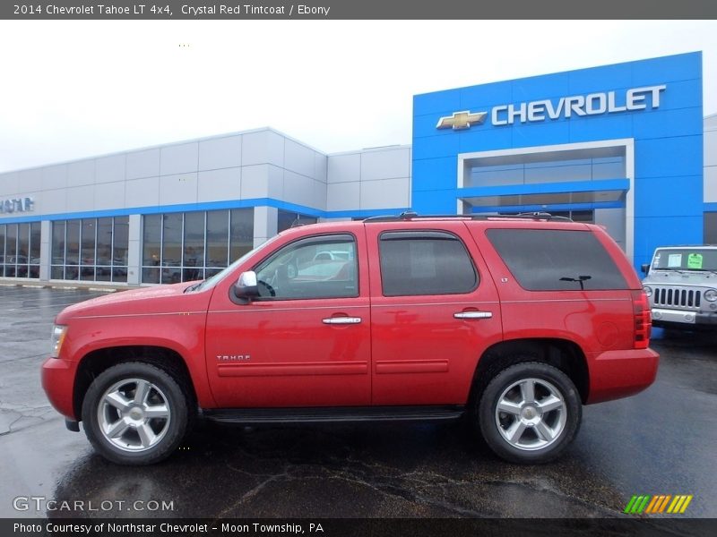 Crystal Red Tintcoat / Ebony 2014 Chevrolet Tahoe LT 4x4