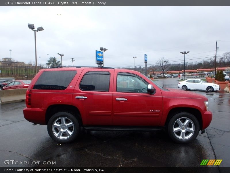 Crystal Red Tintcoat / Ebony 2014 Chevrolet Tahoe LT 4x4