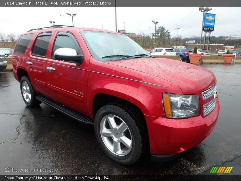 Crystal Red Tintcoat / Ebony 2014 Chevrolet Tahoe LT 4x4