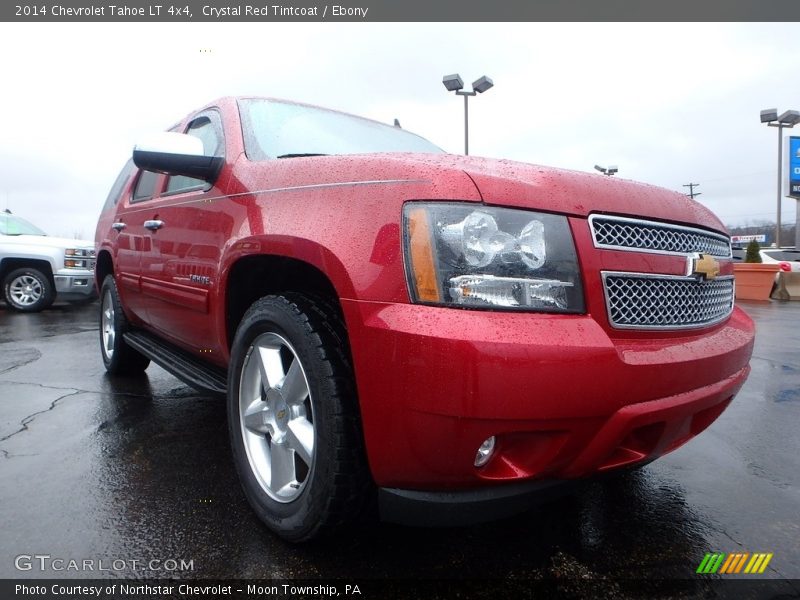 Crystal Red Tintcoat / Ebony 2014 Chevrolet Tahoe LT 4x4