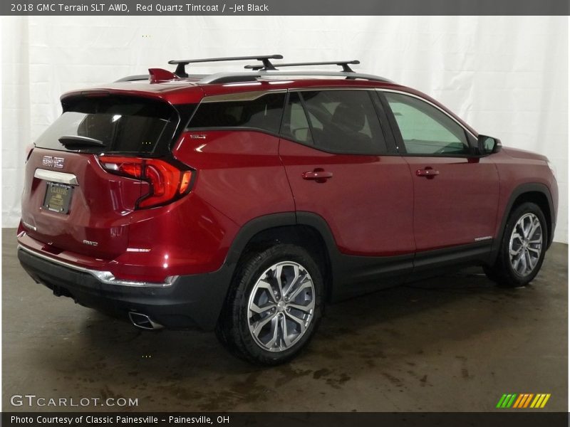 Red Quartz Tintcoat / ­Jet Black 2018 GMC Terrain SLT AWD