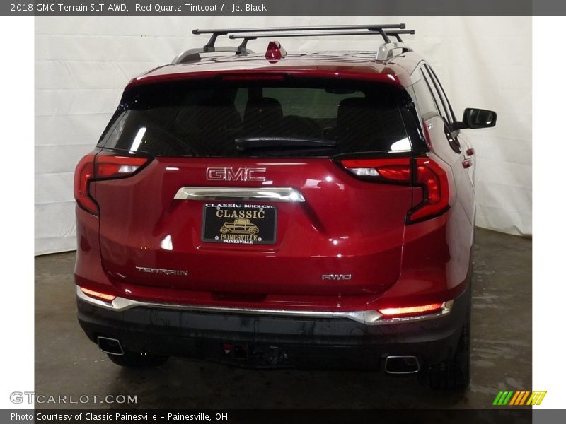 Red Quartz Tintcoat / ­Jet Black 2018 GMC Terrain SLT AWD