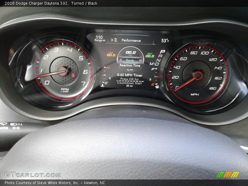 Torred / Black 2018 Dodge Charger Daytona 392