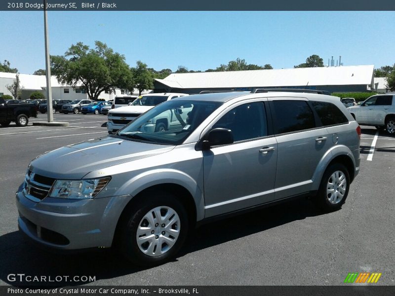 Billet / Black 2018 Dodge Journey SE