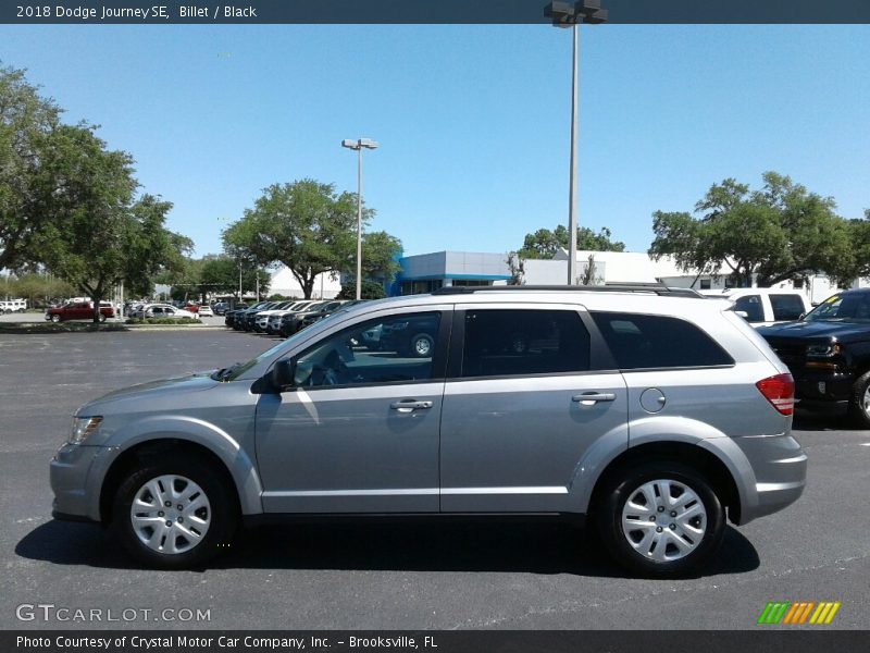 Billet / Black 2018 Dodge Journey SE
