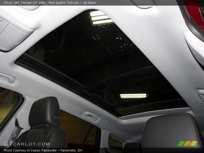 Red Quartz Tintcoat / ­Jet Black 2018 GMC Terrain SLT AWD