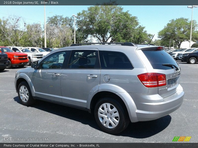 Billet / Black 2018 Dodge Journey SE