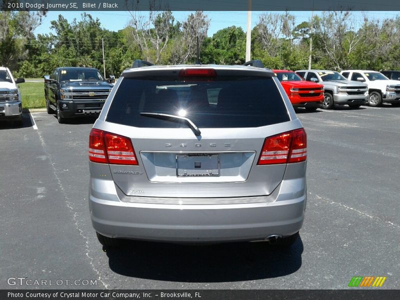 Billet / Black 2018 Dodge Journey SE