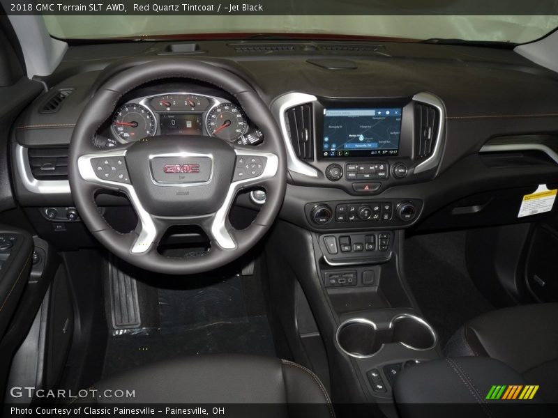 Red Quartz Tintcoat / ­Jet Black 2018 GMC Terrain SLT AWD