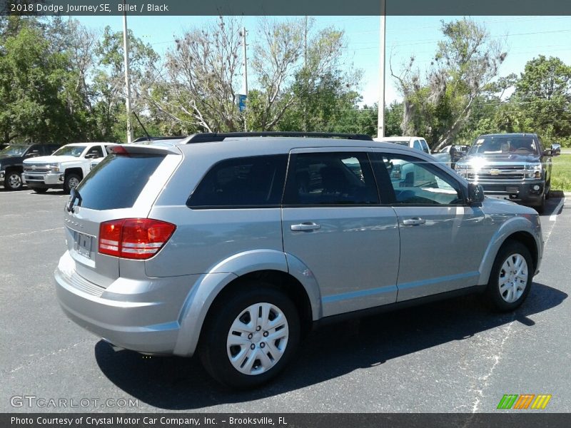 Billet / Black 2018 Dodge Journey SE