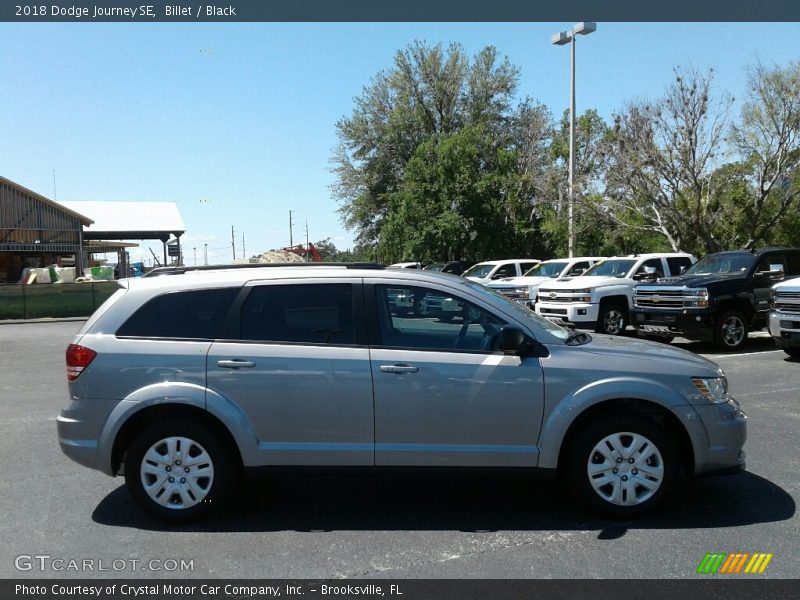 Billet / Black 2018 Dodge Journey SE