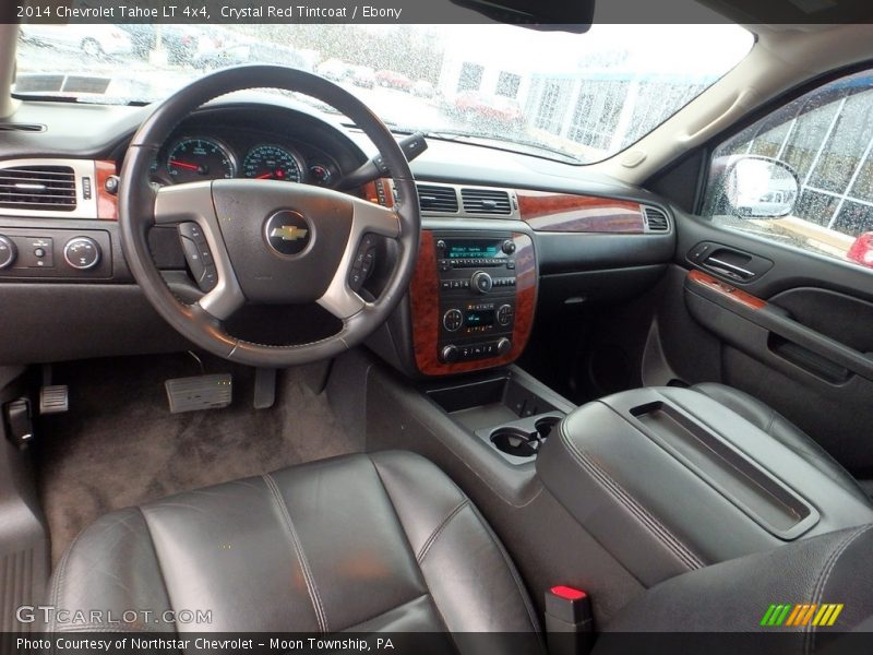 Crystal Red Tintcoat / Ebony 2014 Chevrolet Tahoe LT 4x4