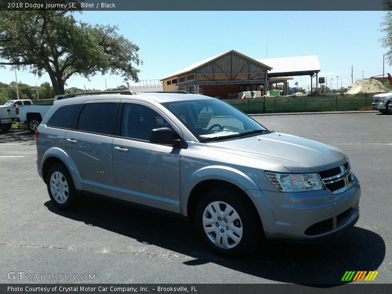 Billet / Black 2018 Dodge Journey SE