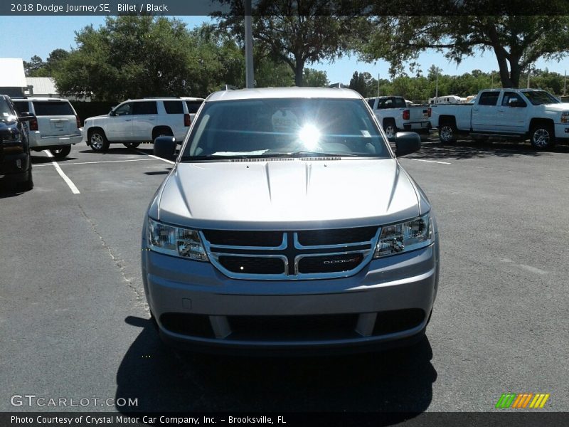 Billet / Black 2018 Dodge Journey SE