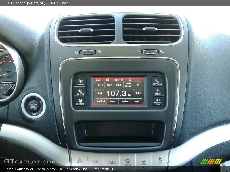 Billet / Black 2018 Dodge Journey SE