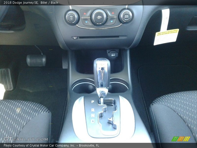 Billet / Black 2018 Dodge Journey SE