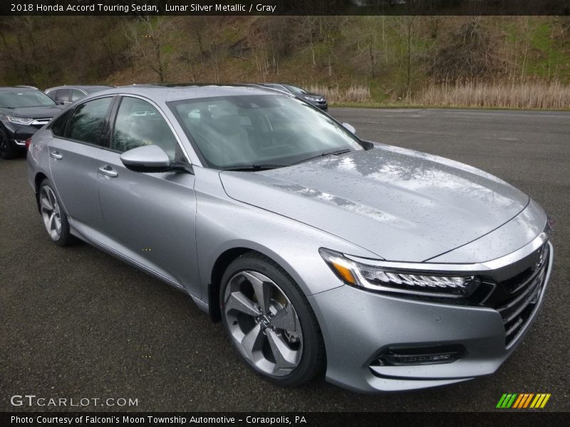 Lunar Silver Metallic / Gray 2018 Honda Accord Touring Sedan