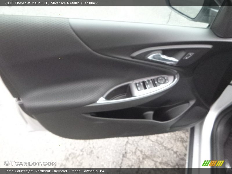 Silver Ice Metallic / Jet Black 2018 Chevrolet Malibu LT