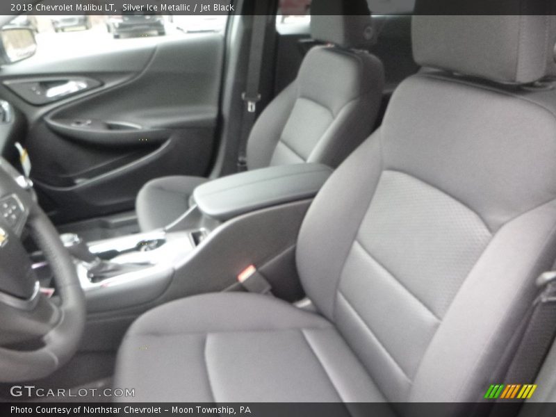 Silver Ice Metallic / Jet Black 2018 Chevrolet Malibu LT