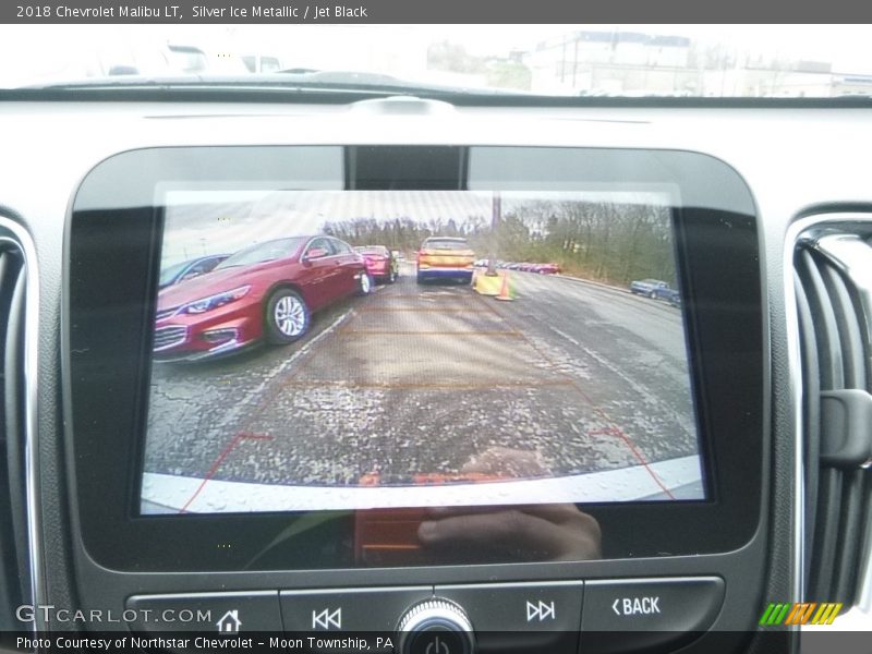 Silver Ice Metallic / Jet Black 2018 Chevrolet Malibu LT