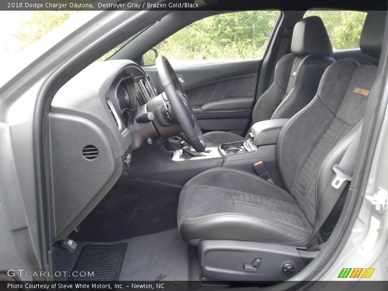  2018 Charger Daytona Brazen Gold/Black Interior