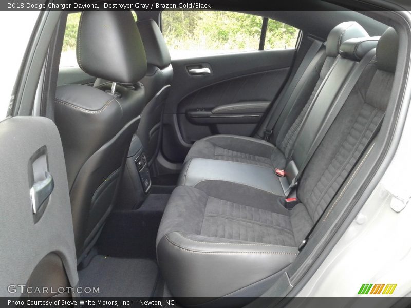 Rear Seat of 2018 Charger Daytona