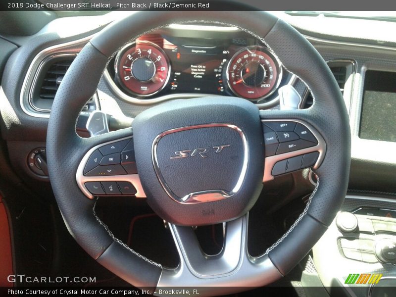  2018 Challenger SRT Hellcat Steering Wheel
