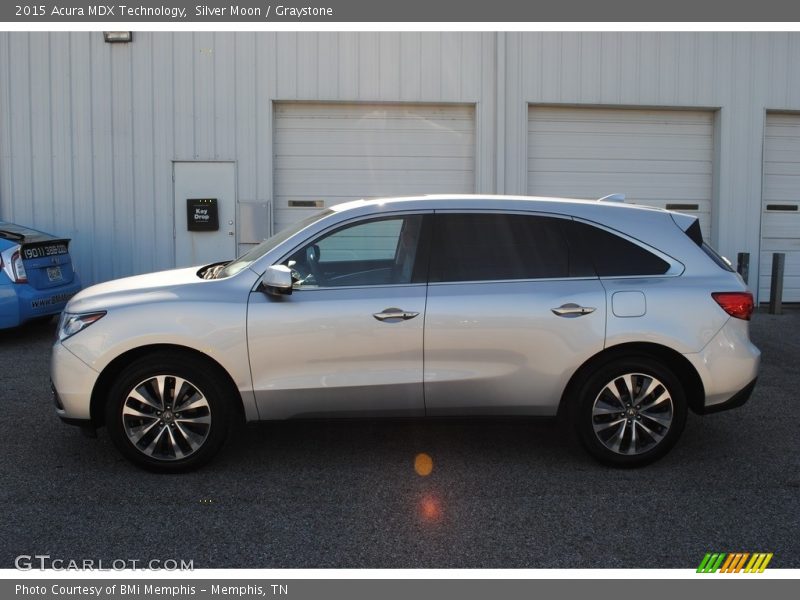 Silver Moon / Graystone 2015 Acura MDX Technology