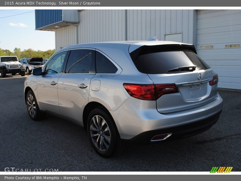 Silver Moon / Graystone 2015 Acura MDX Technology