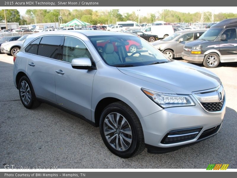 Silver Moon / Graystone 2015 Acura MDX Technology