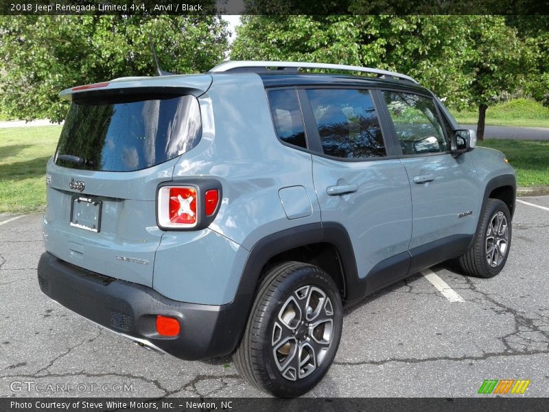 Anvil / Black 2018 Jeep Renegade Limited 4x4