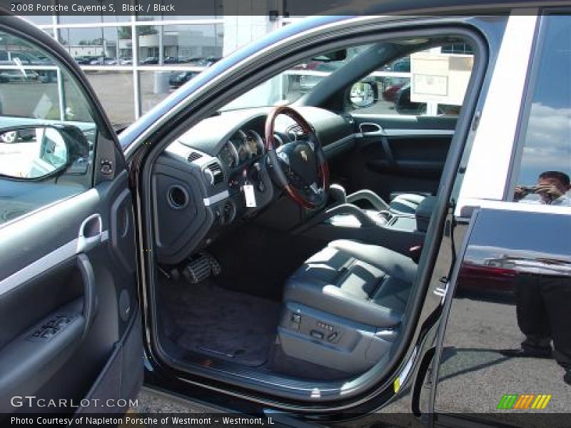 Black / Black 2008 Porsche Cayenne S