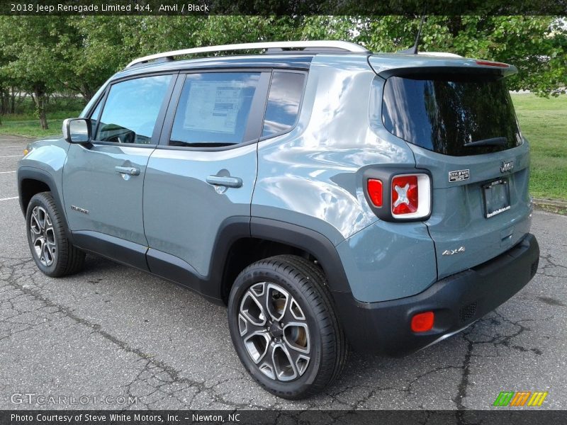Anvil / Black 2018 Jeep Renegade Limited 4x4
