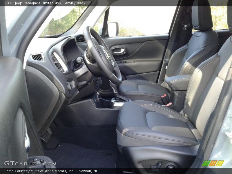 Front Seat of 2018 Renegade Limited 4x4
