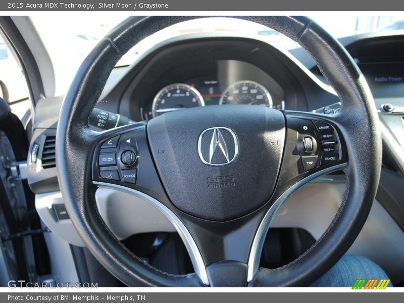 Silver Moon / Graystone 2015 Acura MDX Technology