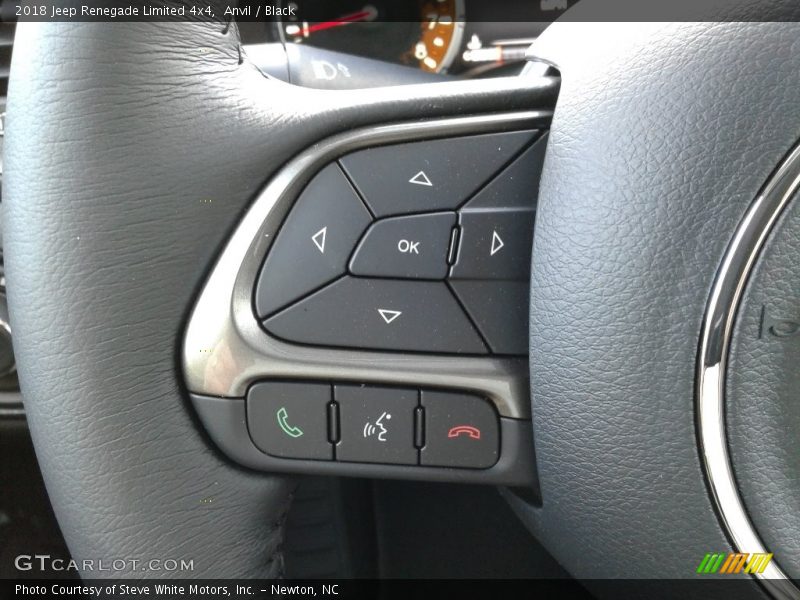 Controls of 2018 Renegade Limited 4x4
