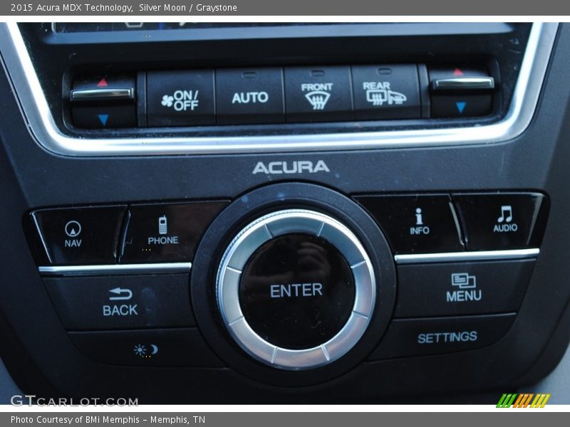 Silver Moon / Graystone 2015 Acura MDX Technology
