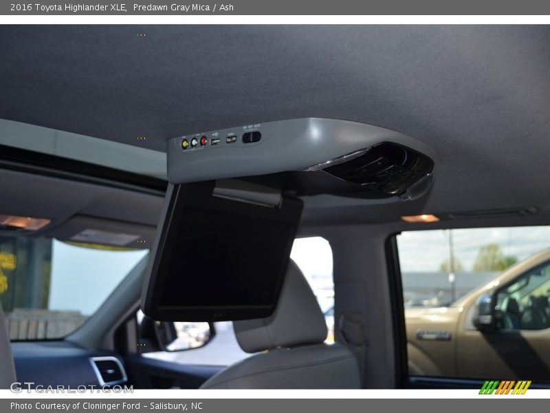 Predawn Gray Mica / Ash 2016 Toyota Highlander XLE