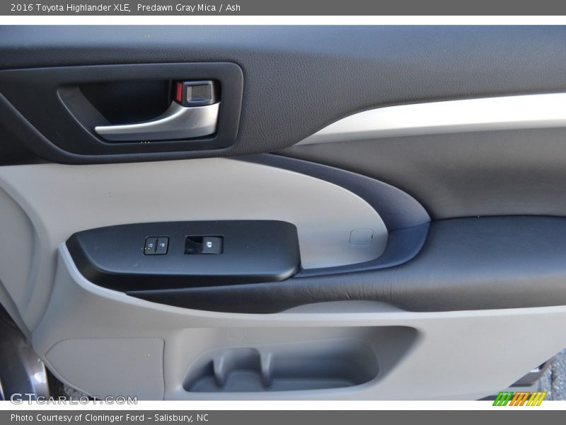 Predawn Gray Mica / Ash 2016 Toyota Highlander XLE