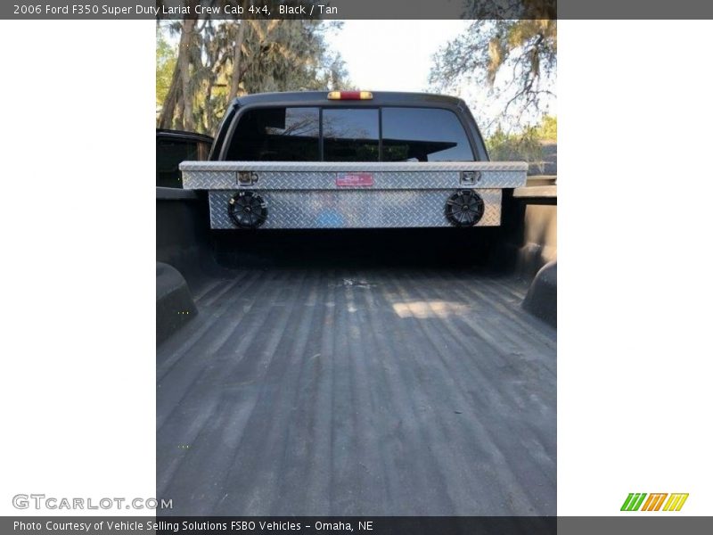 Black / Tan 2006 Ford F350 Super Duty Lariat Crew Cab 4x4