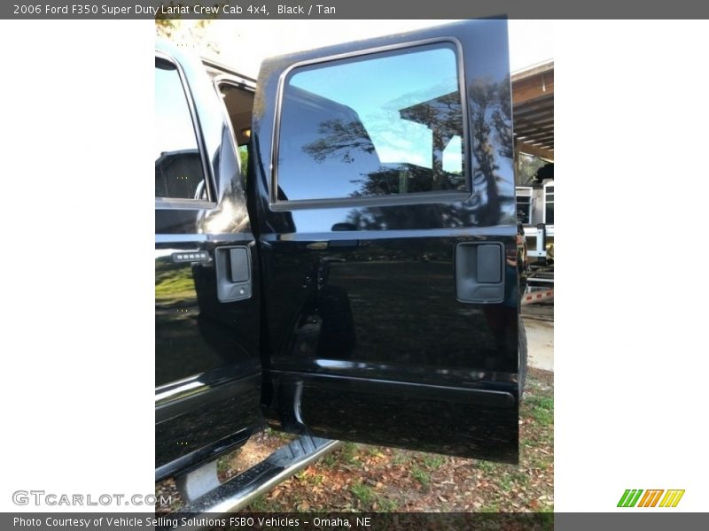 Black / Tan 2006 Ford F350 Super Duty Lariat Crew Cab 4x4