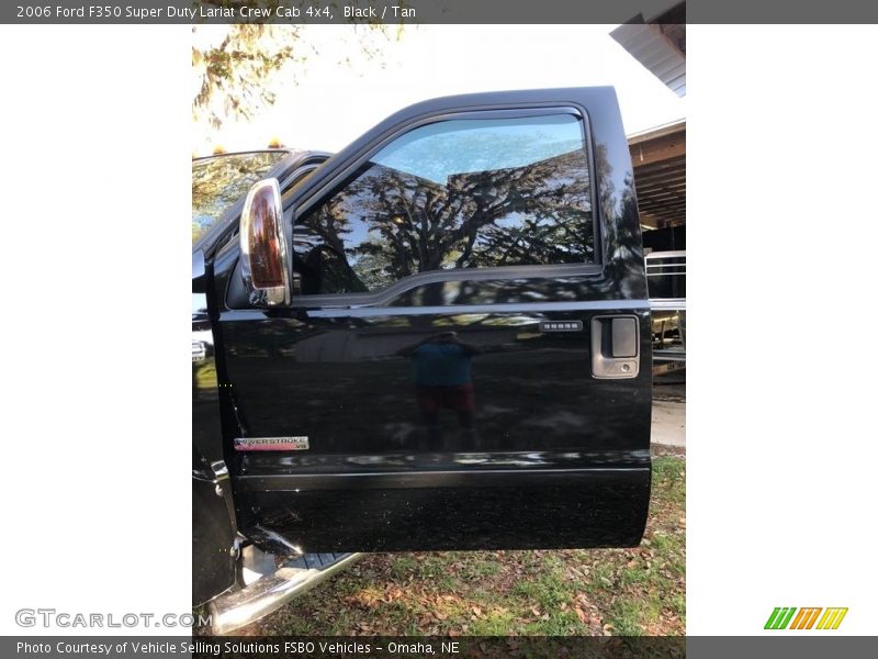Black / Tan 2006 Ford F350 Super Duty Lariat Crew Cab 4x4
