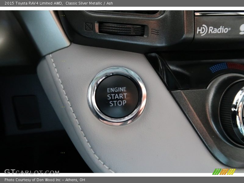 Classic Silver Metallic / Ash 2015 Toyota RAV4 Limited AWD
