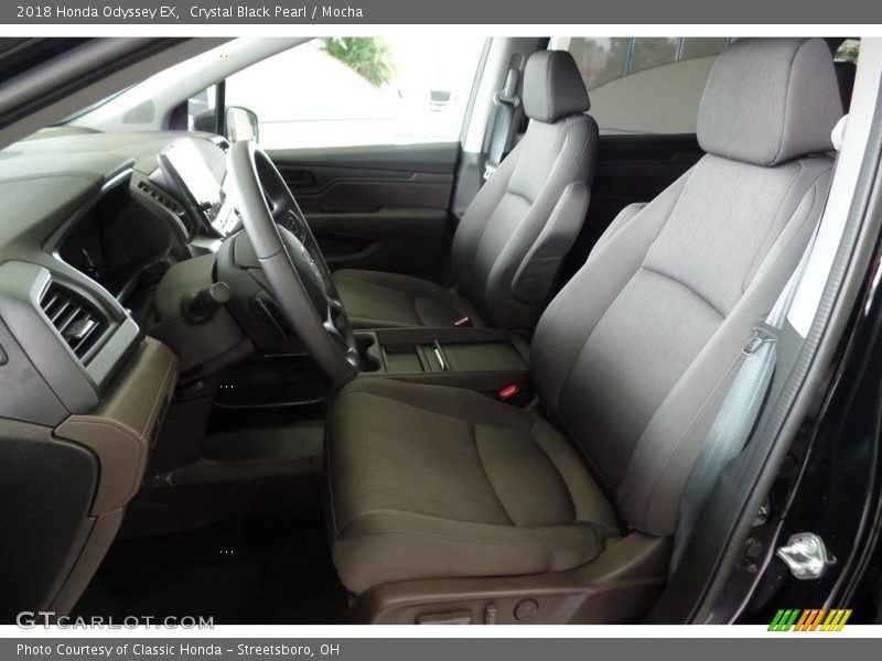 Crystal Black Pearl / Mocha 2018 Honda Odyssey EX