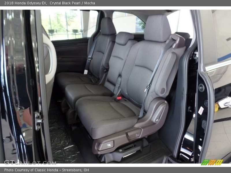 Crystal Black Pearl / Mocha 2018 Honda Odyssey EX