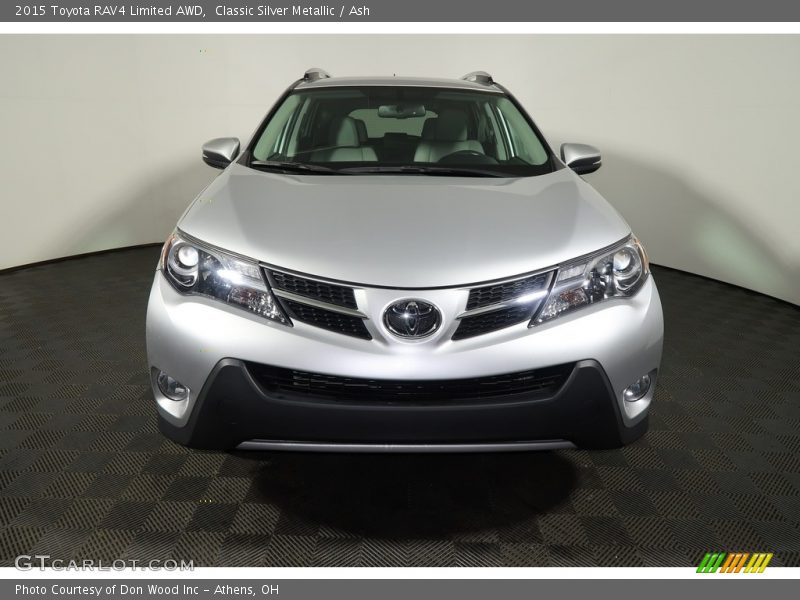 Classic Silver Metallic / Ash 2015 Toyota RAV4 Limited AWD