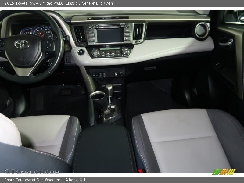 Classic Silver Metallic / Ash 2015 Toyota RAV4 Limited AWD
